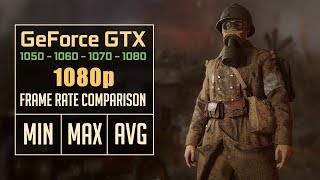 Call of Duty: WW2 GTX 1050 Ti vs. GTX 1060 vs. GTX 1070 vs. GTX 1080 [Beta]