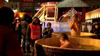 Крещенские купания в Москве