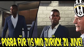 OMG! Wir holen POGBA für 115 MIO endlich zurück zu JUVE! ⚽ Fifa 18 19 Karrieremodus Juventus Turin 8