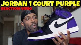 JORDAN 1 COURT PURPLE EARLY REVIEW!! THESE ARE DOPE!!!