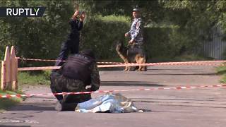 В Сургуте ликвидировали мужчину, напавшего на прохожих с ножом