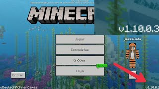 Nova versão do Minecraft 1.10.0.9-(link de download na descrição do vídeo)