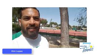 Kim López con Sound Tennis