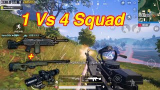 PUBG Mobile | SOLO Squad FPP - Map SANHOK || Màn Di Chuyển 1 Cân 4 Bo Cuối =)))