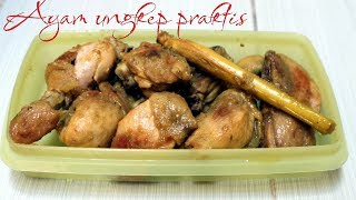 Ayam ungkep bumbu kuning praktis tahan lama
