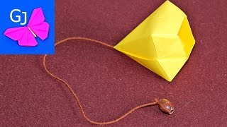 Бильбоке оригами игра из бумаги ❀ Движущиеся поделки своими руками
