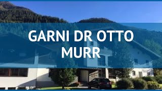 GARNI DR OTTO MURR 4* Австрия Ст. Антон обзор – отель ГАРНИ ДИР ОТТО МУРР 4* Ст. Антон видео обзор
