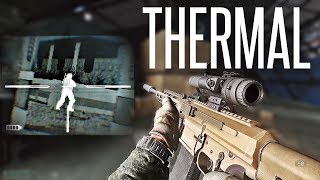 THERMAL SCOPE SNIPER-KILLER - Escape From Tarkov Beta Gameplay
