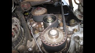 Замена переднего сальника коленвала Daewoo Matiz Дэу Матиз 0,8 механика 2011 года