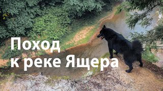 Поход к реке Ящера Ленинградская область.