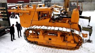 Отгрузка бульдозера Б10 PROFFI на полигон ТБО в г. Галич
