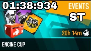 Asphalt 8 Engine Cup Iceland Reverse Hyundai i30 N 01:38:934 ST