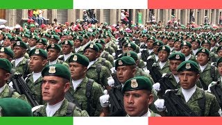 MASSIVE Mexican Military Parade ?? // Desfile Militar en el Zócalo de la CDMX