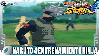 Naruto Ultimate Ninja Storm 4 (Español Latino) - Entrenamiento Ninja con Kakashi - Tutorial