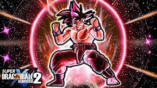 NEW KAIOKEN GOKU MOVESET! Dragon Ball Xenoverse 2 Legends Kaioken Goku Custom Moveset Gameplay