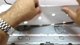 Problema de LED ou FONTE? Atenção na hora de TESTAR barras de LED !! Conserto de TV LED #3