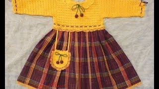 Вязаное платье для девочки. Мастер-класс. Сrochet dress for girls.Do it yourself