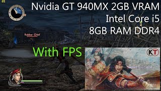 Samurai Warriors:Spirit of Sanada GamePlay PC with FPS on Geforce 940MX 2GB VRAM