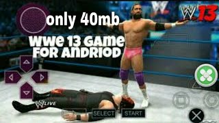 [40mb] How to download wwe 2k 13 in just 40 mb on android 10000% working