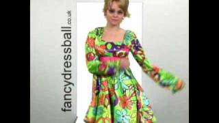 70's Magic Girl Ladies Fancy Dress Costume