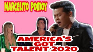 America's Got Talent 2020: Marcelito Pomoy sing "Phantom of  the Opera" Song Choice for Grand Finals