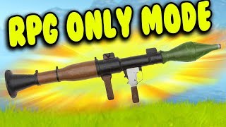 ? NEW RPG ONLY Game Mode In FORTNITE ? FORTNITE Battle Royal Gameplay