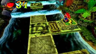 Crash Bandicoot™ 2: Cortex Strikes Back (60 FPS) - Bear Down, Air Crash (Gem run)  - #6