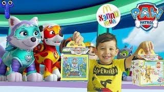 ХЭППИ МИЛ 2019 ЩЕНЯЧИЙ ПАТРУЛЬ ИГРУШКИ МАКДОНАЛЬДС  HAPPY MEAL MCDONALDS PAW PATROL TOYS 2019