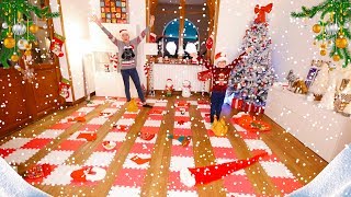 NE JAMAIS SAUTER SUR LA MAUVAISE CASE !!! NOËL ÉDITION - Giant Board Game Challenge