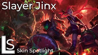 Slayer Jinx - Skin Spotlight - No Collection - League of Legends
