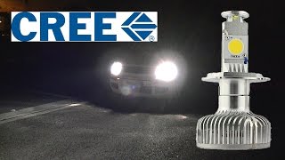 First LED Car Headlights Kit with active fan cooling