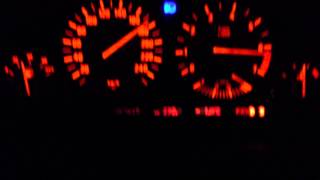 BMW E38 728iA acceleration 70-200 km/h