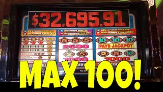 100 SPINS AT MAX BET ✧ WHAT'S MY PAYBACK % ✧ BONUS TIMES SLOT MACHINE ✧ SAN MANUEL CASINO