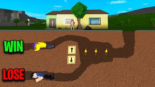 CHOOSE THE RIGHT *SECRET* TUNNEL TO WIN! *DANGER ZONE* (Roblox)