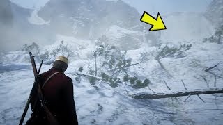 Avalanche Found Outside The Map! UFO Sounds Explained! (Red Dead Redemption 2)