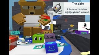 GETTING THE FIRST TRANSLATOR FROM SCIENCE BEAR | Roblox Bee Swarm Simulator