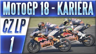 MotoGP 18 CZ - Kariéra | #1 | První Závod Red Bull Rookies Cupu | CZ Let's Play