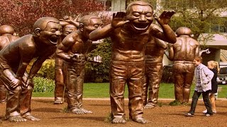 САМЫЕ НЕОБЫЧНЫЕ СКУЛЬПТУРЫ. Скульптуры мира. Интересные памятники [Удивительный мир#30]