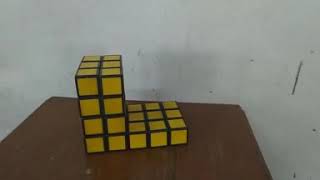 Menghitung volume gabungan dua balok