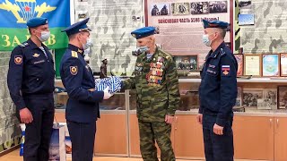 Десантники поздравили ветеранов с наступающим Днем Победы в Ульяновске