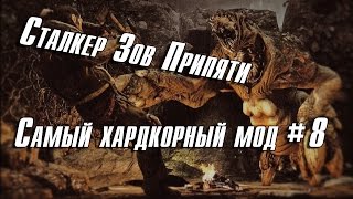 Сталкер Зов Припяти - Чёрный Сталкер хардкорный мод №8
