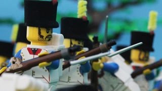 1815 Lego Battle of Waterloo at Hougoumont
