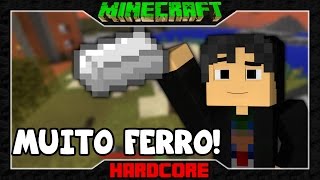 MINECRAFT - HARDCORE MULTIPLAYER - DIA 4: - Muito FERRO! Estamos Ferrados