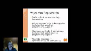 Notulen en Verslag Vergadering