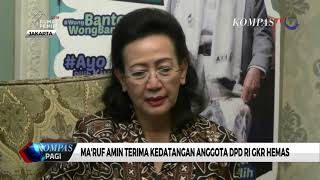 GKR Hemas Temui Ma’ruf Bahas Kekisruhan Kepemimpinan DPD RI