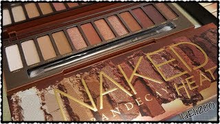Urban Decay Naked Heat - Swatches e Review || laEliZ80