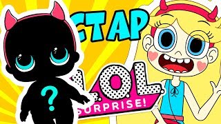 СТАР ПРОТИВ СИЛ ЗЛА - Кастом куклы ЛОЛ сюрприз в Шаре СТАР БАТТЕРФЛЯЙ | LOL Surprise Doll DIY