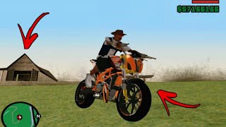 Secret KTM Duke 125 Location In GTA San Andreas! (Nice Bike)