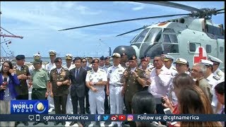 China's hospital ship on goodwill visit to Venezuela