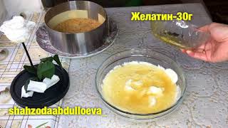Торт без выпечки